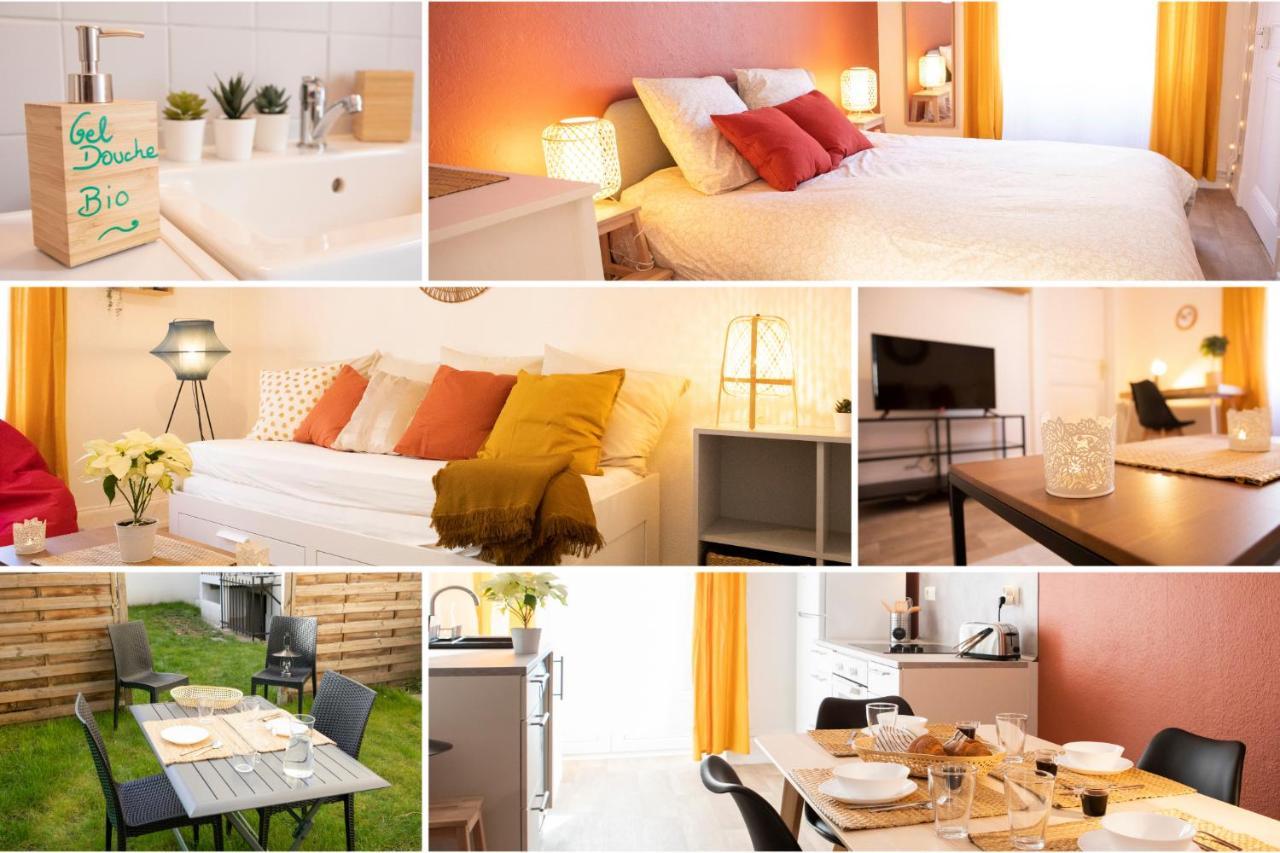 Green Appart Le Chene Rouge Avec Jardin Prive Apartment Mulhouse Exterior photo